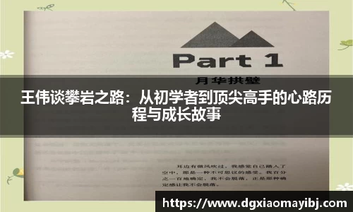 王伟谈攀岩之路：从初学者到顶尖高手的心路历程与成长故事